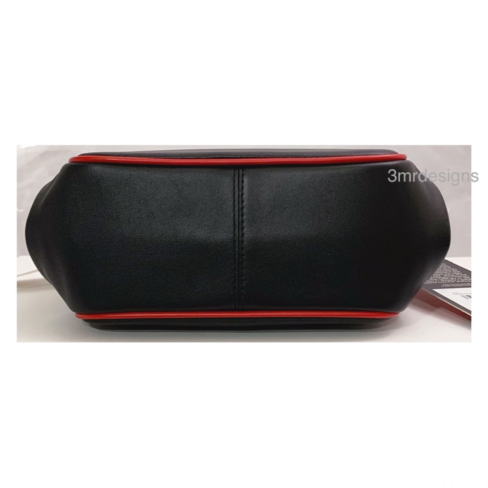 AUTH.COACH X Keith Harling| Glovetanned Leather Purse/Coin Purse & KS. Earrings - Picture 8 of 13